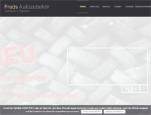 Tablet Screenshot of freds-autozubehoer.de